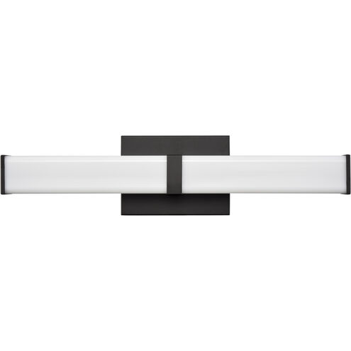 Tron LED 18 inch Matte Black Vanity Light Bar Wall Light